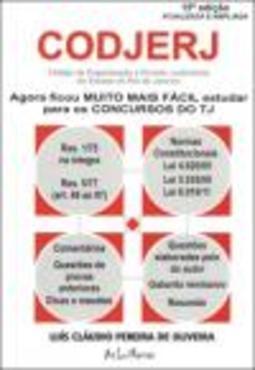 CODJERJ: CÓDIGO DE ORGANIZAÇÃO E DIVISÃO JUDICIÁRIAS DO ESTADO DO RIO DE JANEIRO