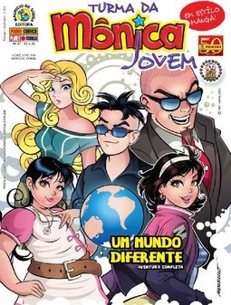 Turma Da Monica Jovem: Um Mundo Diferente: Aventura Completa - Volume 37