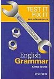 Test It, Fix It: English Grammar - Pre-Intermediate - IMPORTADO