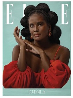 ELLE Brasil: capa versão Djamila