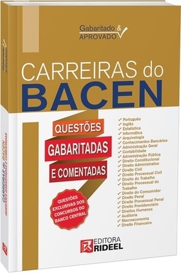 CARREIRAS DO BACEN - GABARITADO E APROVADO