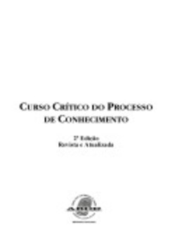 Curso Crítico do Processo de Conhecimento