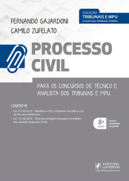 Processo civil: para os concursos de técnico e analista dos tribunais e MPU