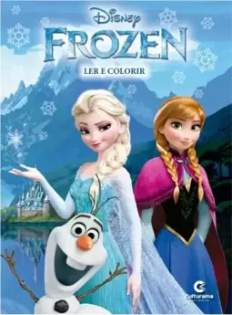LER E COLORIR FROZEN