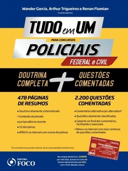 Tudo em um para concursos policiais: Federal e civil