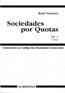 Sociedades por quotas: comentário ao código das sociedades comerciais