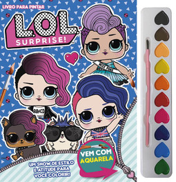 L.O.L. Surprise! - Livro para pintar