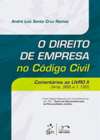 O direito de empresa no código civil: Comentários ao livro II (Arts. 966 a 1.195)