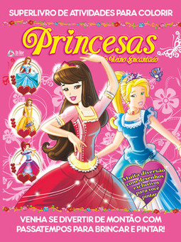 Princesas - Superlivro de atividades para colorir
