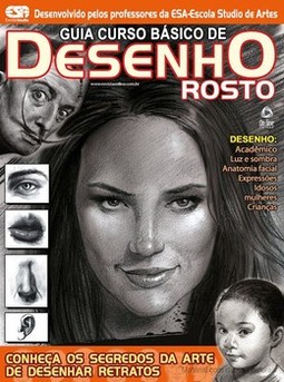 Guia curso básico de desenho: rosto
