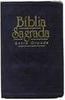 Bíblia Sagrada: Letra Grande - Luxo Preta com Beiras Douradas