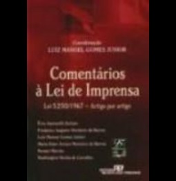 Comentários à Lei de Imprensa