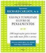 Não Faça Tempestade o Livro de Pensamentos