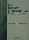 Da Reforma Administrativa Constitucional