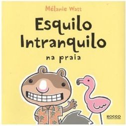 ESQUILO INTRANQUILO NA PRAIA