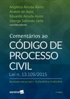 Comentários ao código de processo civil: lei n. 13.105/2015