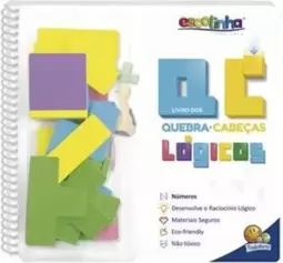 Escolinha Livro Qebra - Cabeças Lógico