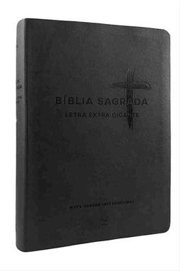 Bíblia Sagrada NVI - Letra Extra Gigante - PU Preta