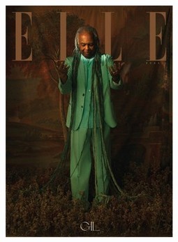 ELLE Brasil: capa versão Gilberto Gil