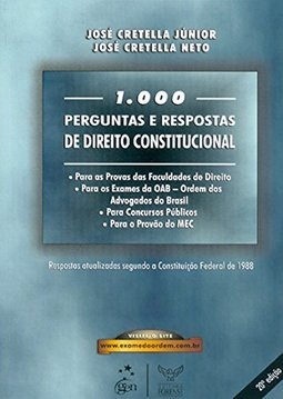 1000 Perguntas e Respostas de Direito Constitucional
