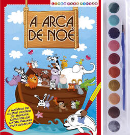 Arca de Noé - Livro para pintar com aquarela