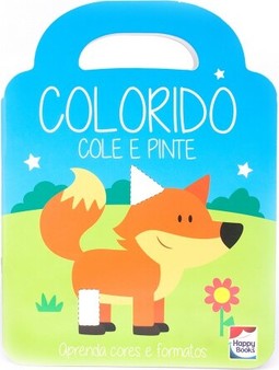 Colorido - cole e pinte: Azul