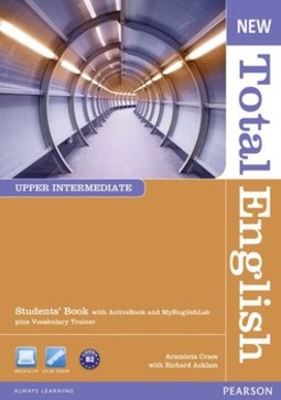 New total English: upper intermediate - Students' book with ActiveBook and MyEnglishLab pack
