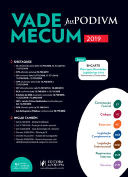 Vade mecum Juspodivm (2019.1): atualizado até 04/01/2019