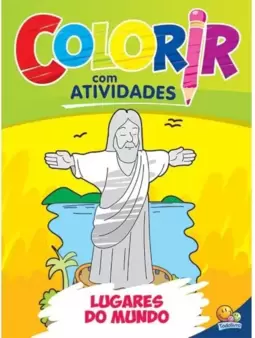 Colorir com Atividades: Lugares do Mundo