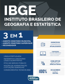 IBGE - 3 em 1 - Edital 2020