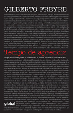 Tempo de aprendiz: artigos publicados em jornais na adolescência e na primeira mocidade do autor