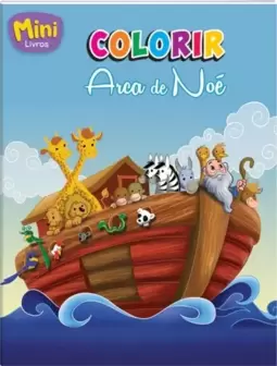 Mini - colorir: Arca de Noé