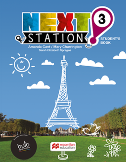 Next station 3: student's book with workbook with bulb