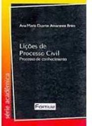 Lições de Processo Civil: Processo de Conhecimento