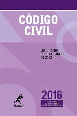 Código Civil: Lei n. 10.406, de 10 de janeiro de 2002