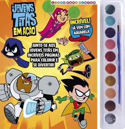 Jovens Titãs - Livro para pintar