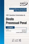 1001 questões comentadas de direito processual penal: CESPE