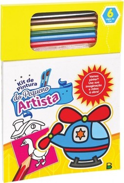Kit de Pintura do Pequeno Artista: Amarelo