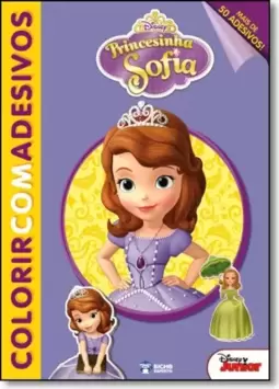Disney Colorir Com Adesivos - Princesinha Sofia