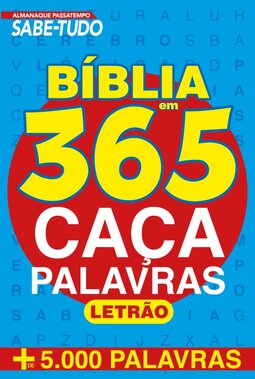 Almanaque pssatempo sabe-tudo - Bíblia em 365 caça-palavras
