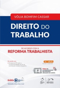 Direito do trabalho: de acordo com a reforma trabalhista