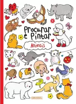 Procurar e pintar - animais