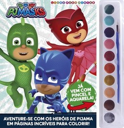 PJ Masks - Livro para pintar