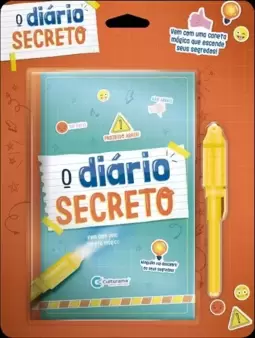 DIARIO SECRETO COM CANETA MAGICA - VERDE