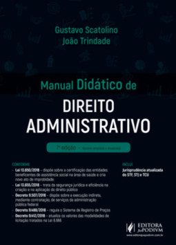 Manual didático de direito administrativo