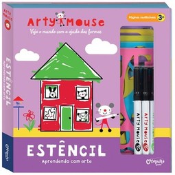 Arty Mouse - Estêncil