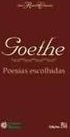 Goethe: Poesias Escolhidas