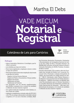 Vade mecum notarial e registral - Coletânea de leis para cartórios