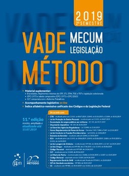 Vade mecum legislação Método - 2º semestre 2019