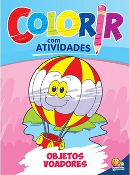 Colorir com Atividades: Objetos Voadores